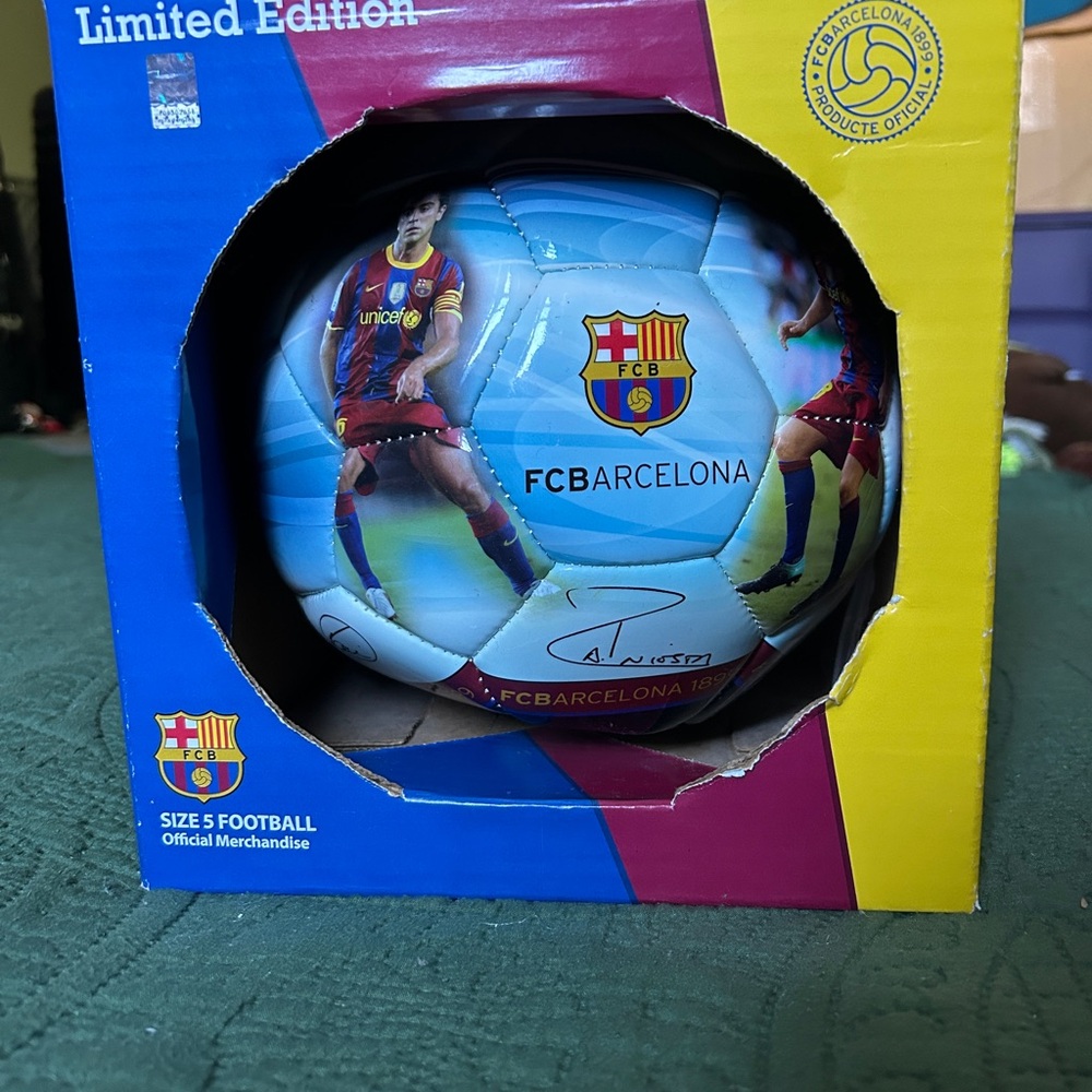 FC Barcelona Limited Edition Soccer Ball